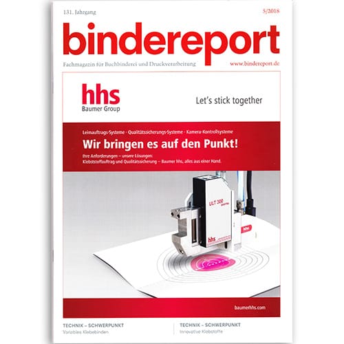 Titelseite Bindereport 2018-5