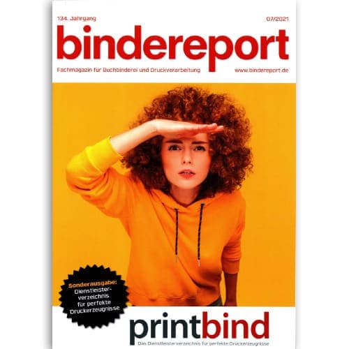 Titelseite Bindereport 2021-07