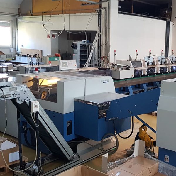 Janetschek Maschine installiert Ausschnitt